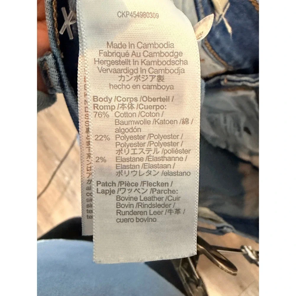 Madewell Roadtripper Stovepipe Jeans 28P Medium Wash High Rise Straight NB012
